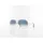 AVIATOR GRADIENT, Erwachsener, Männlich, Pilot, Vollrand, Silber, Silber - Blau