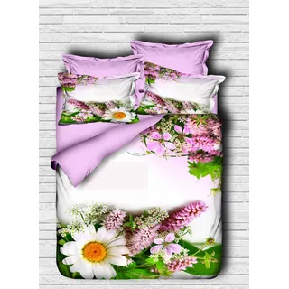 L'Essentiel Linge de Maison, Adal- PRL1241, Lila, Bettdecken, Oberseite der Bettdecke und Kissenbezug: 100% Polyestermikrosatin - Lila
