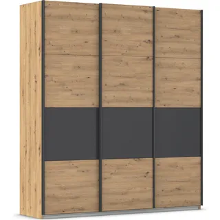 Rauch Schwebetürenschrank CORTONA 203 x 229 x 62 cm Grau