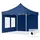 Faltpavillon 3 x 3 m inkl. 2 Seitenteile Blau