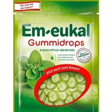 Bild von Em-eukal Gummidrops Eukalyptus-Menthol zuckerhalt.
