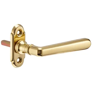 grundmann Fenstergriff Alt-Wien 904H sichtbar geschraubt, 7x35, Mess. poliert,