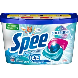 Spee 24h Deo Frische Kick 4in1 Power Caps 18 WL entfernt Gerüche 20 - 95°C