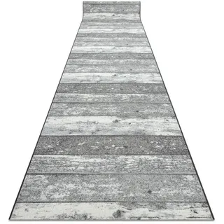 RugsX Läufer Antirutsch 100 Teppichläufer 100 x 220 cm Grau