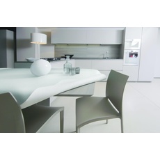 GEMITEX Tischschoner Made in Italy rutschfest, stoßfest, doppelseitig, weiß/weiß, 140 x 180 cm, dekoriert und schützt Ihren Tisch vor Stößen, Kratzern und Flüssigkeiten, mit Overlock-Rand