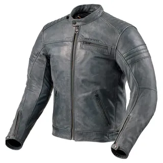 RevIt! Revit Restless Lederjacke, - Blue - 48