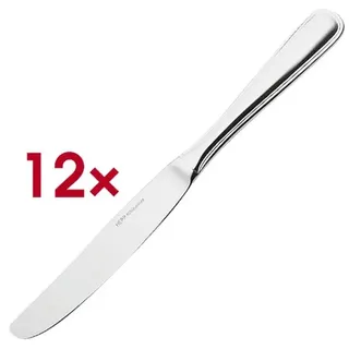 Hepp Messer Contour silber, 12 St.