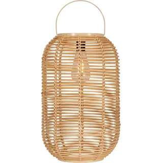 Pauleen Laterne Rattan/Metall/Kunststoff 1 x beige IP44
