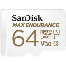 Bild von Max Endurance microSD Class 10 UHS-I V30 + SD-Adapter 64 GB