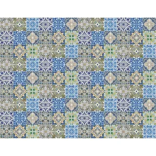 vilber Teppich, Vinyl, Mehrfarbig-01, 155 x 200 cm