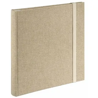 Hama Hama, Tessuto Jumbo Album 30x30 60 White Pages beige