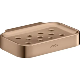 hansgrohe AXOR UNIVERSAL Circular Seifenschale, 42805300, Farbe: Polished Red Gold