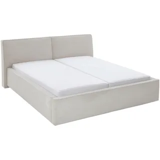 Meise Möbel Polsterbett Magnum wahlweise mit Bettkasten, beige