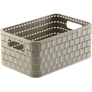 Rotho Aufbewahrungskorb Country 24 x 16 x 11 cm rot