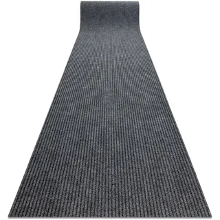 RugsX Türmatte Rutschfest Teppichläufer 100 x 260 cm Grau