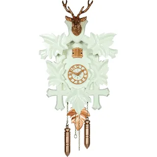 Trenkle - 3205_QM_HZZG_kupfer - Wanduhr - Quarz - Effect Line - Weiß, Kupfer