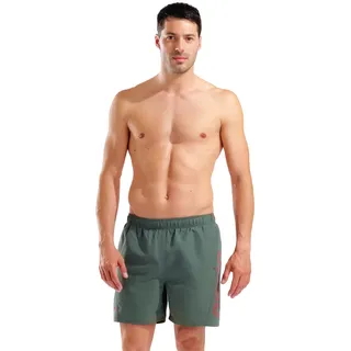 Arena Badeshorts Fundamentals Arena Logo Boxer R Grün/Rot L