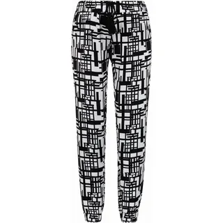 Bellybutton Maternity Damen Umstandshose aus Viskose in Schwarz und Weiß