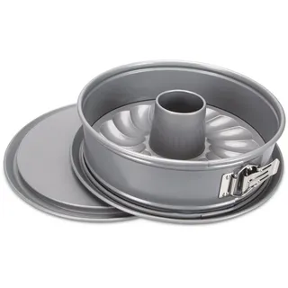 Städter Springform 26 cm / H 7 cm Silber mit Flach- und, Backform Silber