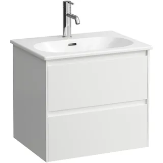 LAUFEN LUA Komplettset, Waschtisch inklusive Waschtischunterschrank, 600x515x440mm, H8600832601041, Farbe: weiss matt