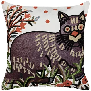 Beliani Dekokissen Bunt 50/50 cm Phusro , Multicolor , Textil , 50x50 cm , Heimtextilien, Wohntextilien, Kissen, Zierkissen