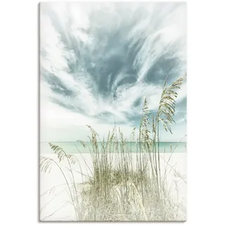 Artland Wandbild »Himmlische Stille am Strand Vintage« Strandbilder 1 Stk. tlg. als Alubild, Outdoorbild, Leinwandbild, Poster, Wandaufkleber, weiß