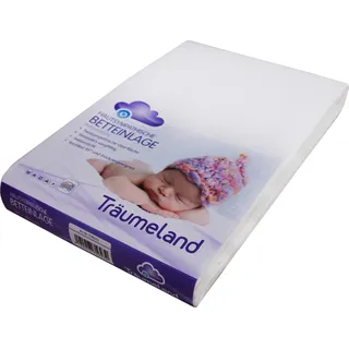 Träumeland Traeumeland Molton Nässeschutz-Betteneinlage 40 x 90 cm weiß
