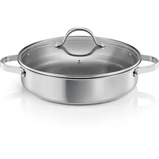 Tescoma SteelCRAFT Tiefe Bratpfanne 28 cm