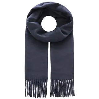 Zwillingsherz Schal »"Wollmix Uni"« mit Fransenabschluss