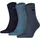 Tennissocken 3er Denim Blue 35-38