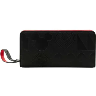 DESIGUAL All Mickey Maya Maxi Geldbörse Damen schwarz