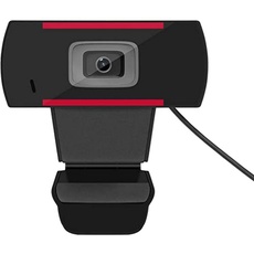 JideTech PC-Webcam 1080P mit Mikrofon, USB-Desktop-Laptop-Kamera, Plug-and-Play-Videoanruf-Webcam für Webkonferenzen, MSN und Skype