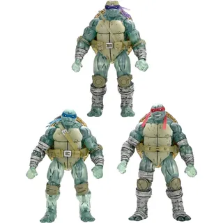 NECA Teenage Mutant Ninja Turtles (The Last Ronin) Actionfiguren 3er-Pack Ghost Brothers 18 cm