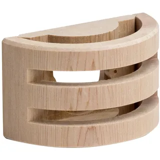 Sentiotec Holzgehäuse SC-FTS2-D | für FTS2-Fühler | dunkel