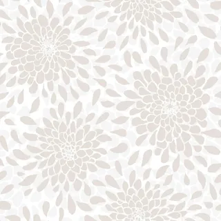RoomMates RMK11480WP Beige Glitter Toss The Bouquet Peel and Stick Tapete, großes Muster
