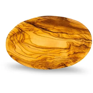 levandeo Holzschale Olivenholz ca. 12x8cm Schale Holz Tischdeko Dekoschale Natur Unikat Snackschale Deko