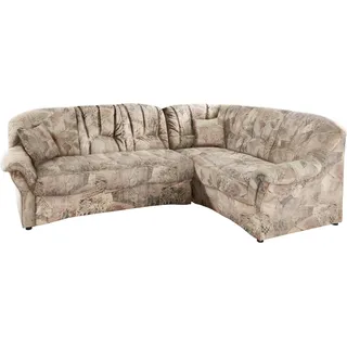 DOMO collection Ecksofa »Bahia, zeitlos und elegant, bequeme Armlehnen, L-Form« wahlweise mit Bettfunktion DOMO collection