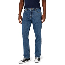 Bild von Herren Texas Low Stretch Straight Jeans, Stonewash, 33W / 36L