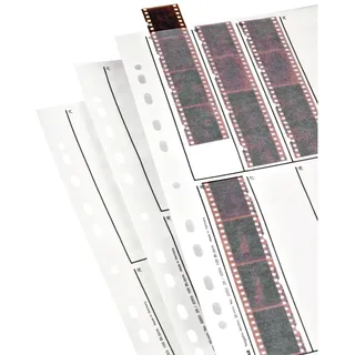 Hama 10x4 Streifen 24x36mm Pergamin Negativ-Hüllen, 25 Stück (2252)