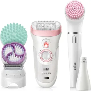 Braun Silk-épil 9 9-985 SensoSmart weiß/rosa