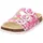Fussbettpantoffel Pink/Mehrfarbig 33