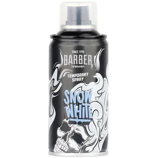 barber marmara Haarspray Snow White - 150ml - Haar Farb-spray zum Verkleiden & Schminken für Karneval, Fasching, Halloween & Motto-Party - Haarfarbe Auswaschbar - Color Hair Spray