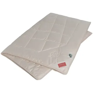 Hefel Sommerbettdecke »Bio-Linen, VEGAN« leicht 1 Stk. tlg., beige
