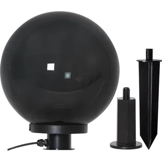 Star LED-Deko-Kugel 'Orby', Ø 30 cm, schwarz, outd.