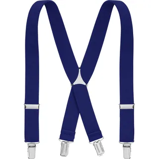 Playshoes Unisex Kinder Hosenträger Elastisch Hosenträger, Marine, 60