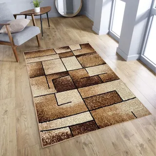 LUKEN rechteckiger Stückteppich 180x250 cm - beige - Beige