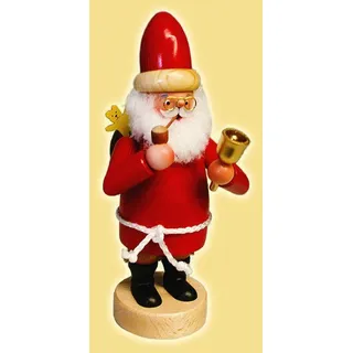 Räuchermann Wichtel Weihnachtsmann Höhe= 20cm NEU Rauchen Rauchfigur Rauchmann