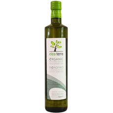 Elea Terra Griechisches Bio Extra Natives Olivenöl - Kalt Extraktion Glasflasche, 750 ml