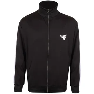 Gola Freizeitjacke Tricot Through Logo Full Zip (Polyester) schwarz Herren