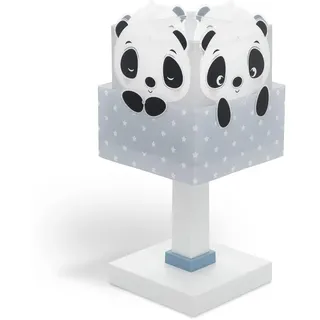 Dalber Kinder Tischlampe Nachttischlampe kinderzimmer tiere Pandabär Panda Blau, 63161T, E14